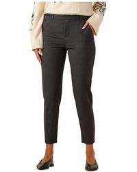 Object - Cropped Trousers - Lyst