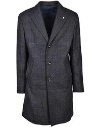 Luigi Bianchi - Single-Breasted Coats - Lyst