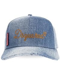 DSquared² - Denim Baseball Cap - Lyst