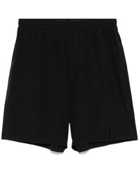Y-3 - Schwarze Shorts Mit Elastischem Bund Und Taschen - Lyst