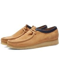 Clarks - Wallabee Light Nubuck - Lyst