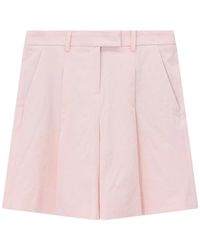 Seductive - Korte Broeken ,Roze ,Linnen Casual Shorts - Lyst