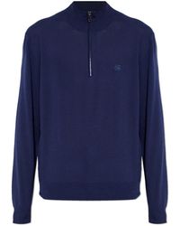 Etro - Trui Met Geborduurd Logo - Lyst