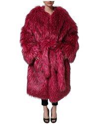 Dolce & Gabbana - Faux Fur & Shearling Jackets - Lyst