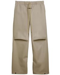 Fear Of God - Rubberized Wide-Leg Trousers For - Lyst