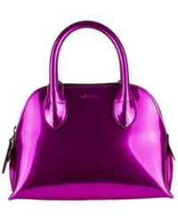 Lanvin - Tassen ,Roze ,Leer Mini Bugatti Handtas - Lyst
