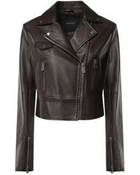 Pinko - Leather Jackets - Lyst