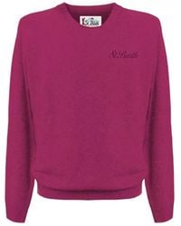 Mc2 Saint Barth - Round-Neck Knitwear - Lyst