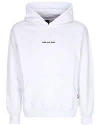 Propaganda - Witte Lichtgewicht Hoodie Met Slangenprint - Lyst