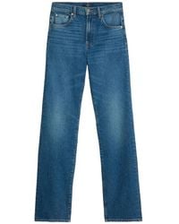 7 For All Mankind - Straight Jeans - Lyst