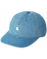 Carhartt - Accessoires ,Blauw ,Katoen Lucas Cap - Lyst