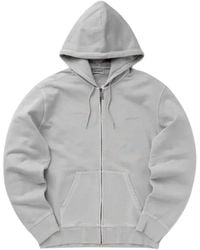 Carhartt - Hoodies & Sweatvesten ,Grijs ,Katoen Hooded Zip Sweatshirt - Lyst
