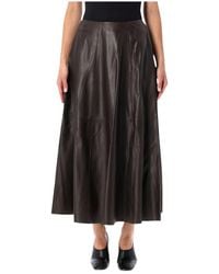 Arma - Leather Skirts - Lyst