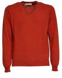 FILIPPO DE LAURENTIIS - V-Neck Knitwear - Lyst