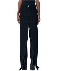 Rick Owens - Sliced Maxi Rok - Lyst