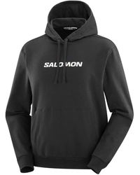 Salomon - Logo performance hoodie - Lyst