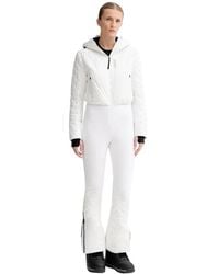 Colmar - Fitness ,Wit ,Polyester Glanzende Ski-Overall - Lyst