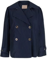 Twinset - Jassen ,Blauw ,Jassen - Lyst