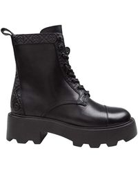 Tory Burch - Schwarze Ankle Boots Mit T Monogramm - Lyst