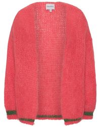 American Dreams - Truien & Vesten ,Rood ,Wol Olivia Mohair Cardigan - Lyst