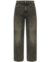 Our Legacy - Jeans ,Grijs ,Katoen Third Cut Straight-Leg Jeans - Lyst