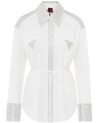 Pinko - Overhemden ,Wit Shirts - Lyst