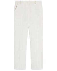 Weekend by Maxmara - Straight Trousers - Lyst