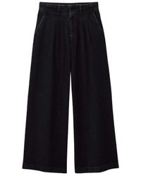 Ba&sh - Broeken ,Blauw ,Jean Toby Wijde Broek - Lyst