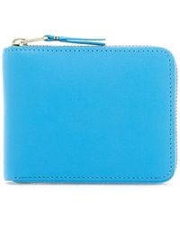 Comme des Garçons - Leder zip around geldbörse portfolio - Lyst