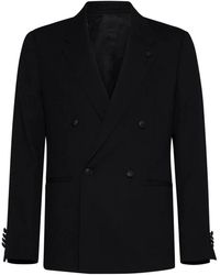 Lardini - Jassen ,Zwart ,Wol Zwarte Jassen - Lyst