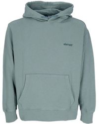 Element - Blaue Leichte Kapuzenpullover Mit Kängurutasche - Lyst