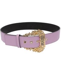 Versace Jeans Couture - Cinture lilla upgrade - Lyst
