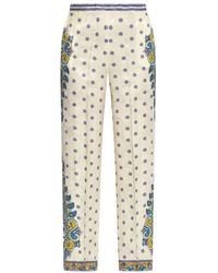 Etro - Wide Trousers - Lyst