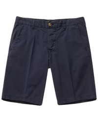 Blauer - Korte Broeken ,Blauw ,Katoen Casual Shorts - Lyst