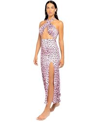4giveness - Pretty leo langes kleid,pretty leo langes kleid cover up - Lyst