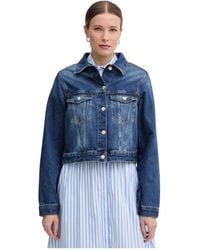 Joop! - Jassen ,Blauw ,Denim Denim Jacket - Lyst