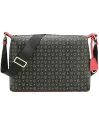 Pollini - Heritage Schultertasche Mit Logoband - Lyst