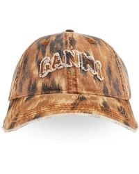 Ganni - Baseball Cap - Lyst