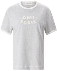 Ami Paris - De Coeur T-Shirt - Lyst