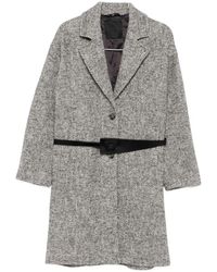 Liu Jo - Single-Breasted Coats - Lyst