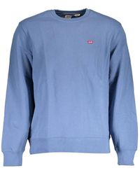 Levi's - Blaue Baumwoll Herren Pullover - Lyst