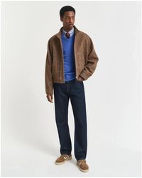 GANT - V-Neck Knitwear - Lyst