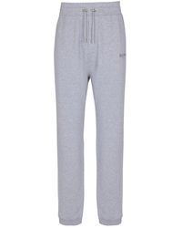Balmain - Logo Bedrukte Katoenen Joggingbroek - Lyst