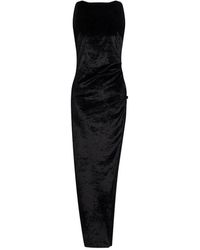 Dondup - Lange Slim Fit Jurk - Lyst
