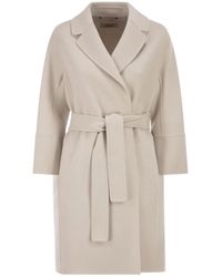 Max Mara - Belted Coats - Lyst