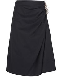 Dries Van Noten - Midi Skirts - Lyst
