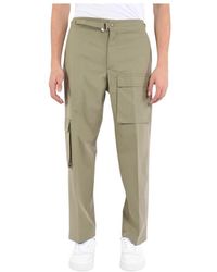 Costumein - Cargo Baumwollhose Mit Knopfverschluss - Lyst