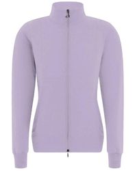 Deha - Orchid lilac zip core sweatshirt - Lyst