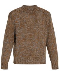 Tod's - Truien & Vesten ,Bruin ,Wol Wollen Trui - Lyst