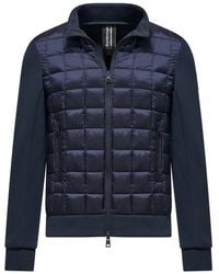 Bomboogie - Jacket Van Twee Materialen - Lyst